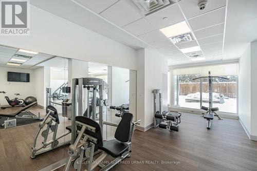 706 - 1346 Danforth Road, Toronto E08, ON - Indoor Photo Showing Gym Room