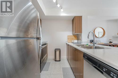 706 - 1346 Danforth Road, Toronto E08, ON - Indoor Photo Showing Kitchen With Double Sink