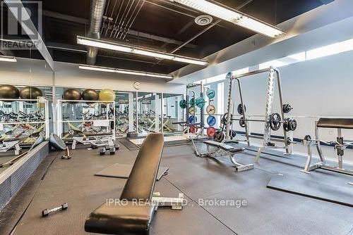 612 - 10 Navy Wharf Court, Toronto, ON - Indoor Photo Showing Gym Room