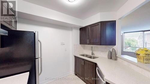 310 - 88 Grandview Way, Toronto (Willowdale East), ON - Indoor Photo Showing Kitchen With Double Sink