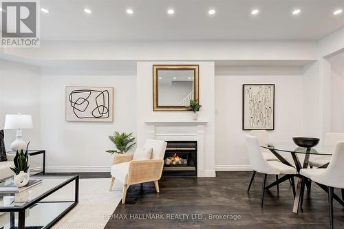 241 Boston Avenue, Toronto, ON - Indoor With Fireplace