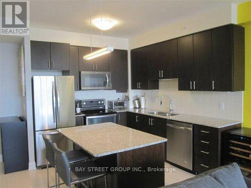 801 - 2900 Highway7 Road, Vaughan (Concord), ON - Indoor Photo Showing Kitchen With Double Sink