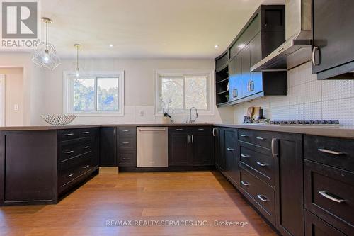1727 Hollow Oak Terrace, Mississauga, ON - Indoor Photo Showing Kitchen With Upgraded Kitchen