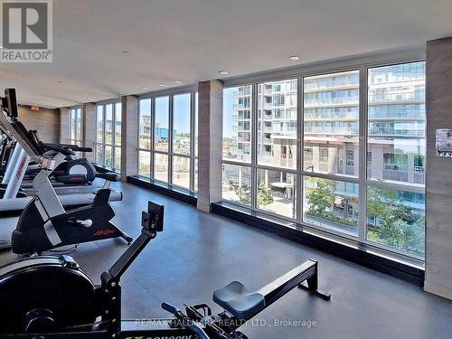 3209 - 121 Mcmahon Drive, Toronto, ON - Indoor Photo Showing Gym Room