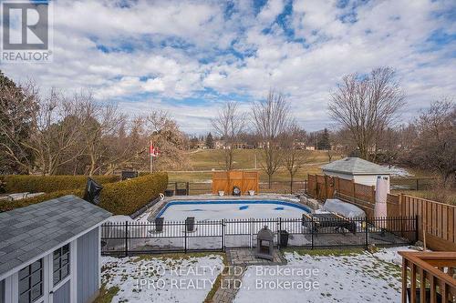 69 Barr Crescent, Brampton, ON - Outdoor With In Ground Pool