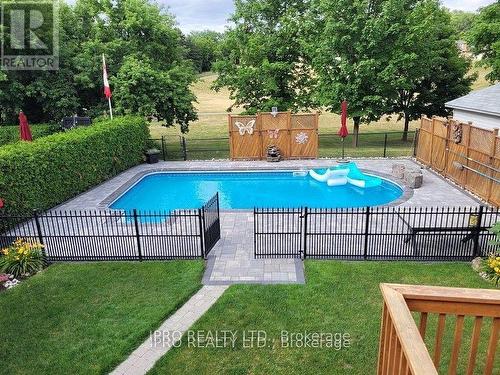 69 Barr Crescent, Brampton, ON - Outdoor With In Ground Pool With Deck Patio Veranda With Backyard