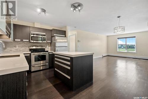 302 211 Ledingham Street, Saskatoon, SK - Indoor Photo Showing Kitchen With Stainless Steel Kitchen