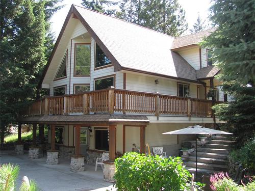 90 Hillcrest Way, Vernon, BC - Outdoor With Deck Patio Veranda