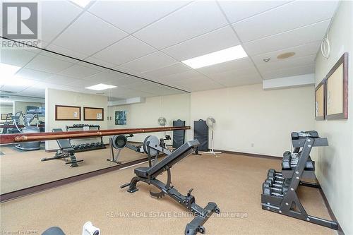 210 - 10 Malta Avenue, Brampton (Fletcher'S Creek Village), ON - Indoor Photo Showing Gym Room