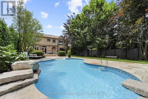 37 Jopling Avenue N, Toronto, ON - Outdoor With In Ground Pool With Backyard