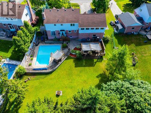 912 Sloan Circle Drive, Innisfil, ON - Outdoor With In Ground Pool With Deck Patio Veranda