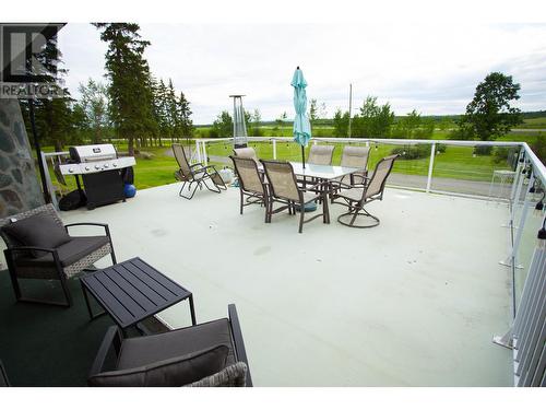 4420 Old Cariboo Highway, Prince George, BC - Outdoor With Deck Patio Veranda