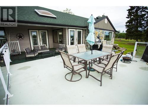 4420 Old Cariboo Highway, Prince George, BC - Outdoor With Deck Patio Veranda