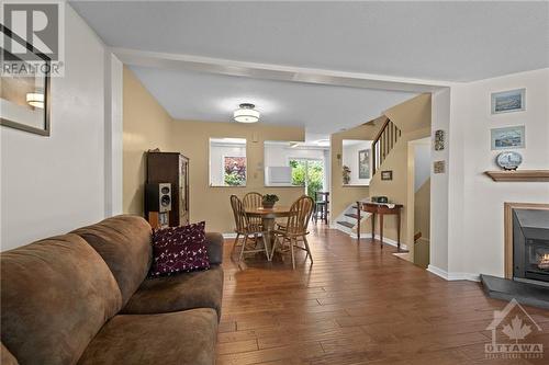 289 Pickford Drive, Ottawa, ON - Indoor Photo Showing Living Room With Fireplace