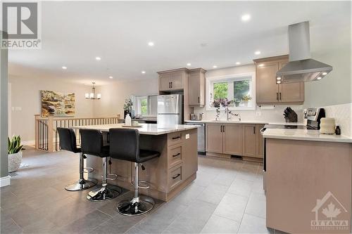 1102 Manotick Station Road, Ottawa, ON - Indoor Photo Showing Kitchen With Upgraded Kitchen