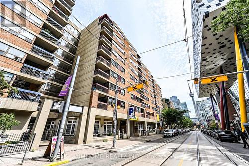 822 - 89 Mccaul Street, Toronto, ON - Outdoor With Balcony With Facade