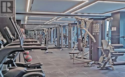 1018 - 31 Tippett Road, Toronto, ON - Indoor Photo Showing Gym Room
