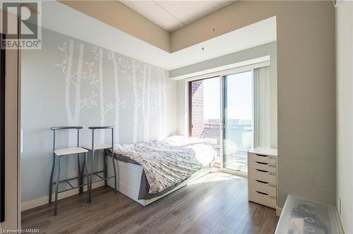 318 Spruce Street Unit# 1804, Waterloo, ON - Indoor Photo Showing Bedroom