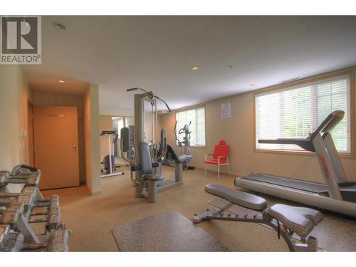 1875 Country Club Drive Unit# 1305, Kelowna, BC - Indoor Photo Showing Gym Room