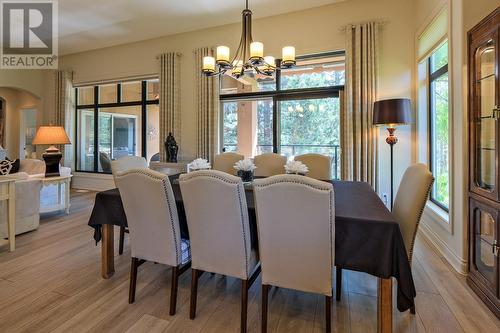 4100 Gallaghers Parkland Drive Unit# 18, Kelowna, BC - Indoor Photo Showing Dining Room