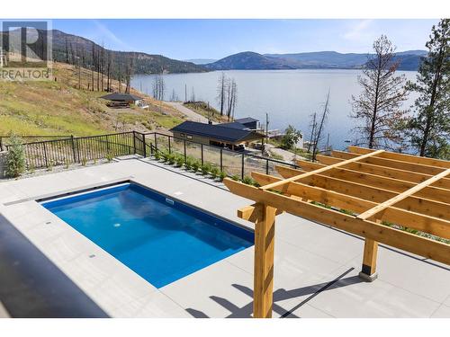 8825 Westside Road, Vernon, BC - Outdoor With In Ground Pool With View