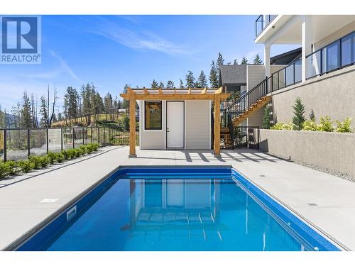 8825 Westside Road, Vernon, BC - Outdoor With In Ground Pool With Exterior