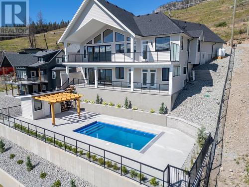 8825 Westside Road, Vernon, BC - Outdoor With In Ground Pool With Deck Patio Veranda