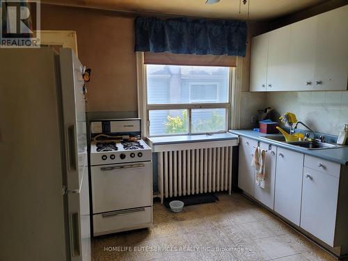 119 Heale Avenue, Toronto, ON - Indoor Photo Showing Kitchen With Double Sink