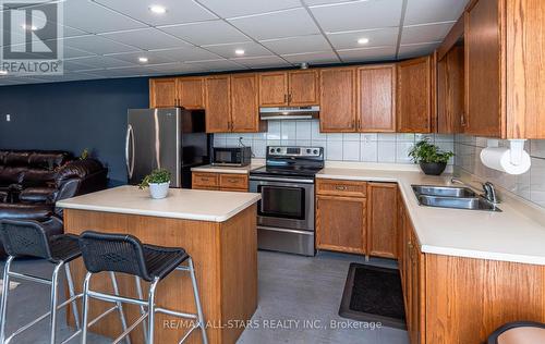 2388 Baseline Road, Georgina (Keswick North), ON - Indoor Photo Showing Kitchen With Double Sink