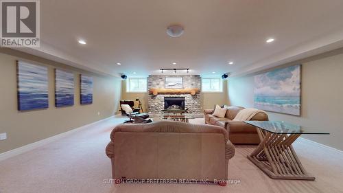 2909 Brigham Road, Middlesex Centre, ON - Indoor Photo Showing Other Room With Fireplace