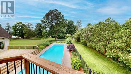 2909 Brigham Road, Middlesex Centre, ON - Outdoor With In Ground Pool