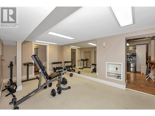 8259 Silver Star Road, Vernon, BC - Indoor Photo Showing Gym Room