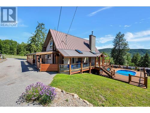 8259 Silver Star Road, Vernon, BC - Outdoor With In Ground Pool With Deck Patio Veranda