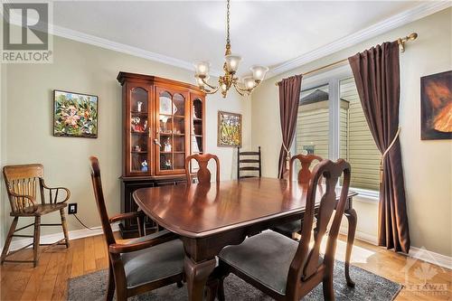 Dining room - 106 Arista Court, Ottawa, ON - Indoor Photo Showing Dining Room