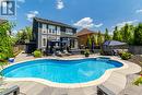 6810 Early Settler Row, Mississauga, ON  - Outdoor With In Ground Pool With Deck Patio Veranda With Backyard 