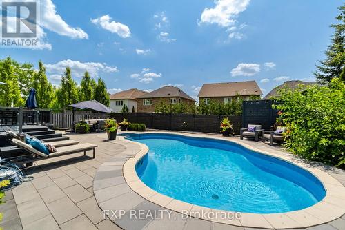6810 Early Settler Row, Mississauga, ON - Outdoor With In Ground Pool With Deck Patio Veranda With Backyard