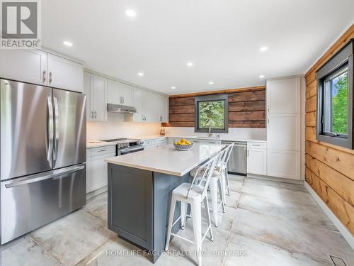 13551 Concession 5 Road, Uxbridge, ON - Indoor Photo Showing Kitchen With Stainless Steel Kitchen With Upgraded Kitchen