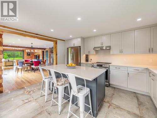 13551 Concession 5 Road, Uxbridge, ON - Indoor Photo Showing Kitchen With Stainless Steel Kitchen