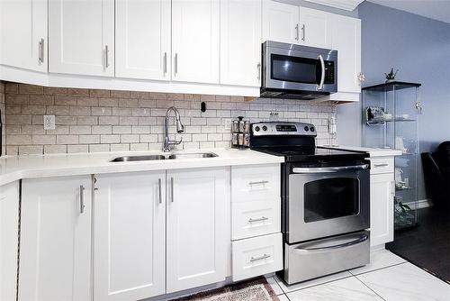 313 Fennell Avenue E, Hamilton, ON - Indoor Photo Showing Kitchen With Double Sink