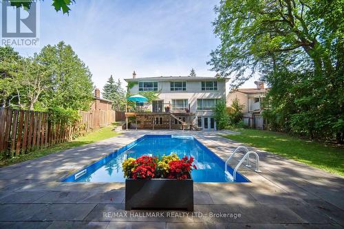 86 Bannatyne Drive, Toronto, ON - Outdoor With In Ground Pool