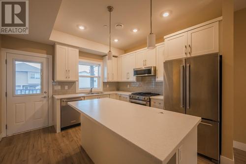 651 Braid Street Unit# 102, Penticton, BC - Indoor Photo Showing Kitchen With Double Sink