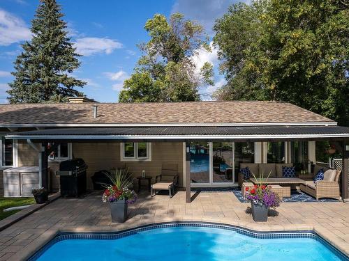 Patio - 1593 Boul. Perrot, Notre-Dame-De-L'Île-Perrot, QC - Outdoor With In Ground Pool With Deck Patio Veranda