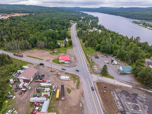 Photo aÃ©rienne - 1010 Route Ducharme, Saint-Roch-De-Mékinac, QC - Outdoor With Body Of Water With View