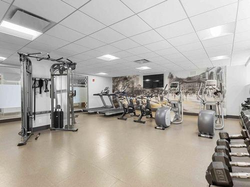 Salle d'exercice - 708-1745 Av. Cedar, Montréal (Ville-Marie), QC - Indoor Photo Showing Gym Room