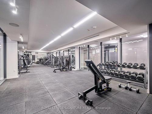 2207-158 Front St E, Toronto, ON - Indoor Photo Showing Gym Room