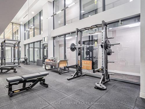 2207-158 Front St E, Toronto, ON - Indoor Photo Showing Gym Room