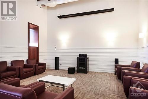 AMENITIES | big screen theatre area - 354 Gladstone Avenue Unit#502, Ottawa, ON 