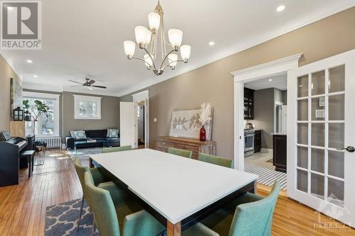 289 Clemow Avenue, Ottawa, ON - Indoor Photo Showing Dining Room