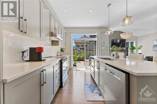 262 Shinleaf Crescent, Ottawa, ON - Indoor Photo Showing Kitchen With Double Sink With Upgraded Kitchen