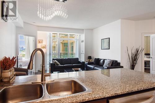 1003 - 20 Bloorview Place, Toronto, ON - Indoor Photo Showing Kitchen With Double Sink